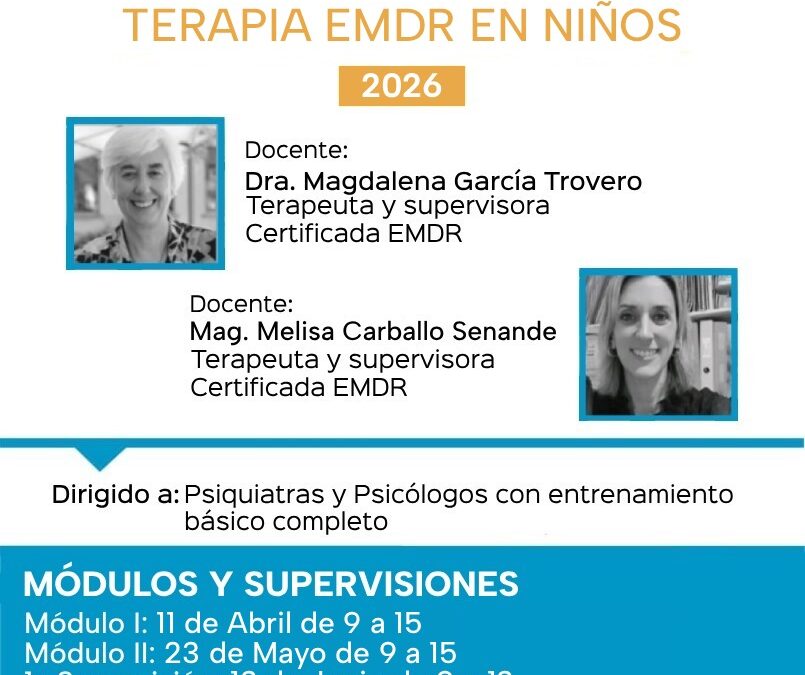 Curso de especialización: terapia EMDR en niños